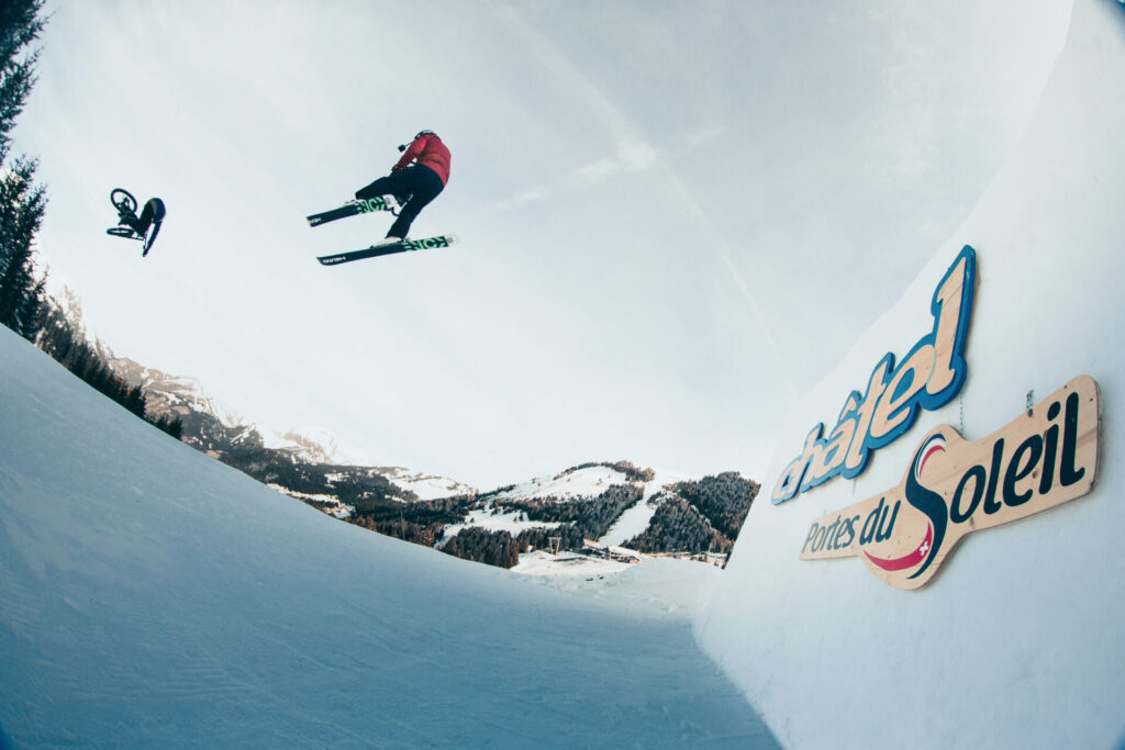 The Old World big jump, Vinny tupin, Alexander Ryden, Tillman Brothers, Filmmaking, Skiing gimbal Operator,