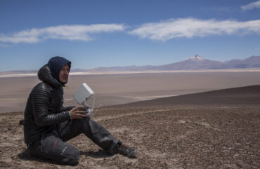 Max Stöckl, Sets WORLD RECORD, Fastest MTB, Downhill 167KPH, Alexander Ryden, Atacama Desert, Chile, Drone Operator