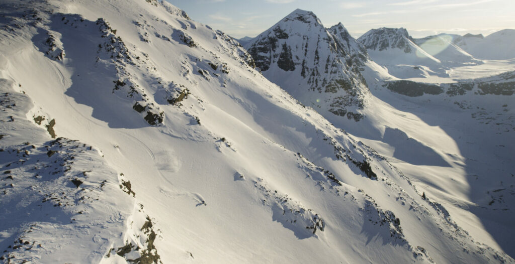 Sandra Lahnsteiner skiing in lapland, Sweden, Photographer, filmmaker, Alexander Ryden, Skidåkning, Between, Shades of Winter