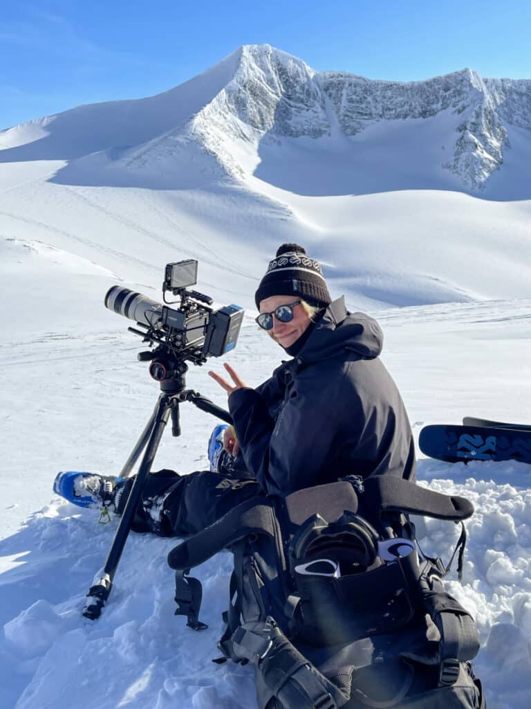 Baptiste Sjöström, Skadi ski movie