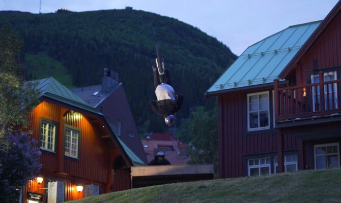 The game 2, Anton Thelander, Nicholi Rogatkin, Alexander Ryden, Åre Bike festival Whiteout pictures,