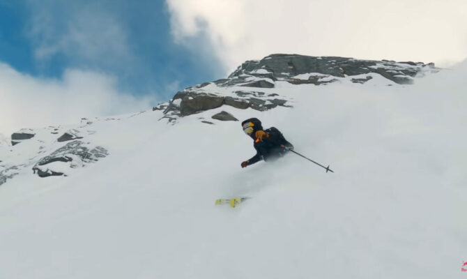 Road to verbier Red Bull, Kristofer Turdell, Verbier, Alexander Ryden filmmaker, mountain filmmaker, skiing director of photography