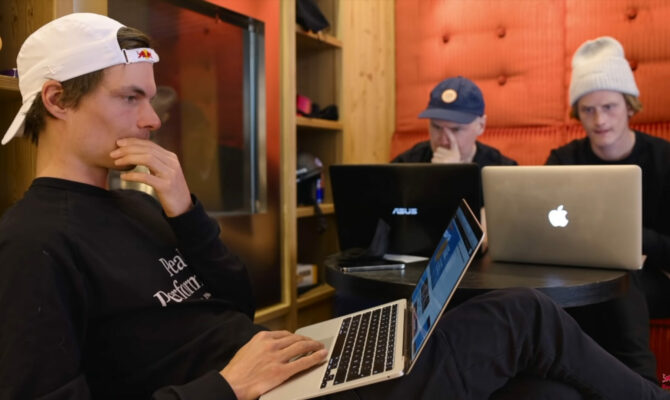 Road to verbier Red Bull, Kristofer Turdell, Carl Regner, Reine Barkered, Verbier, Alexander Ryden filmmaker, mountain filmmaker, skiing director of photography