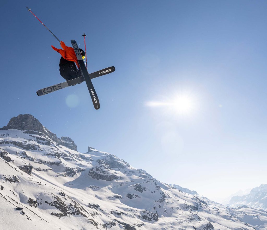 Alexander Rydén Freeskiing Mutegrab, skidåkning