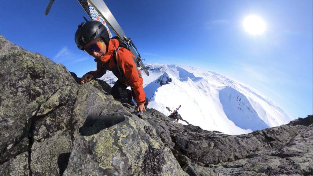 Alexander ryden syltraversen vinter, climbing, winter